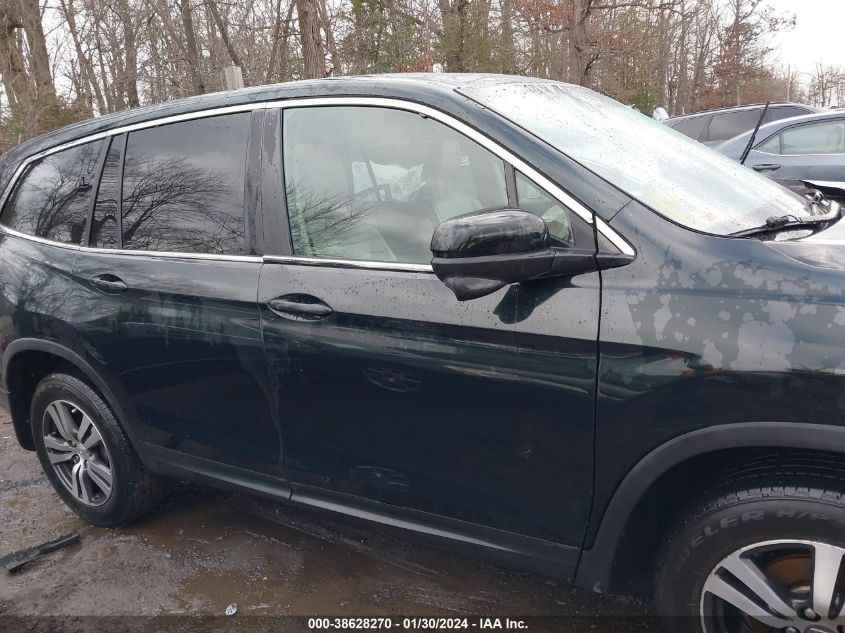2018 HONDA PILOT EXL - 5FNYF5H56JB026331