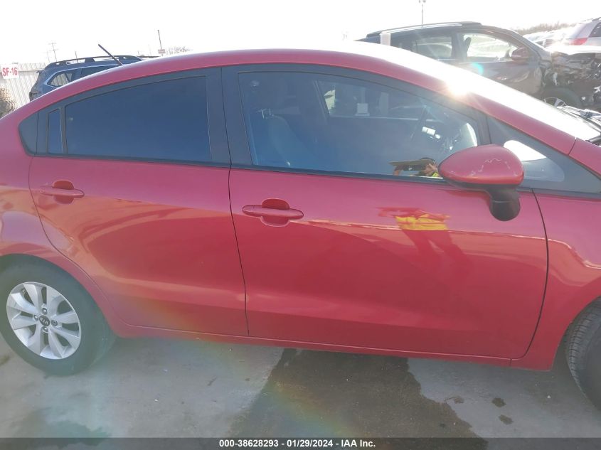 2016 KIA RIO EX - KNADN4A38G6575325