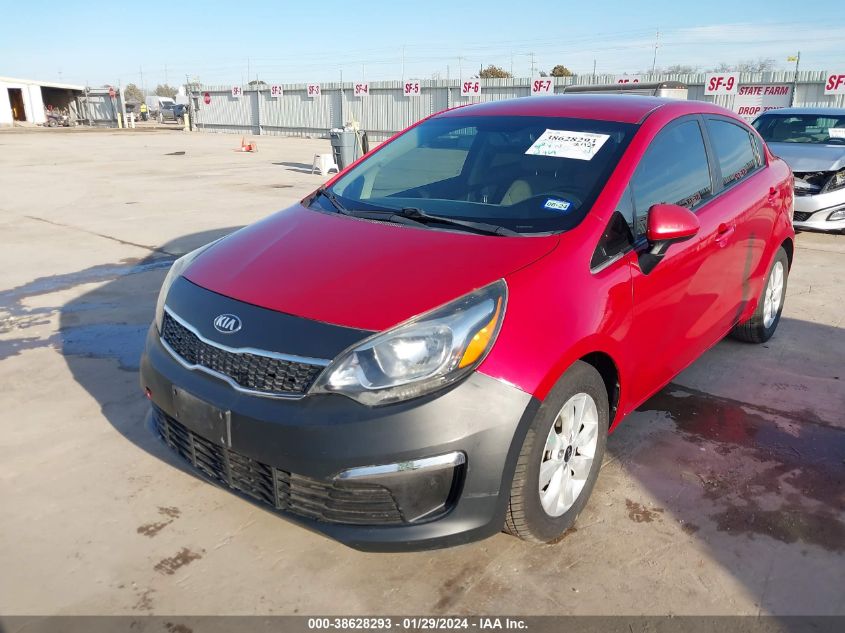 2016 KIA RIO EX - KNADN4A38G6575325