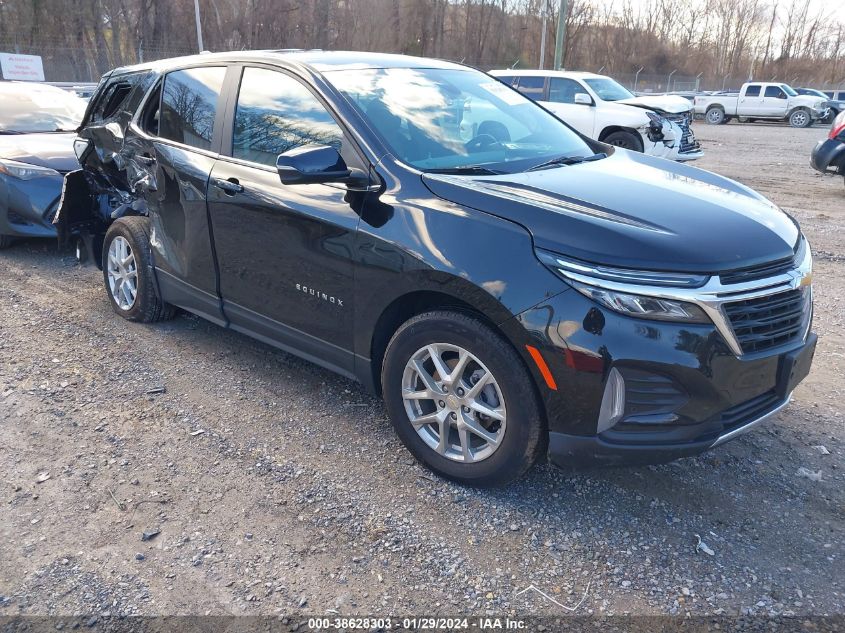 2022 CHEVROLET EQUINOX FWD LT - 3GNAXKEVXNL266983