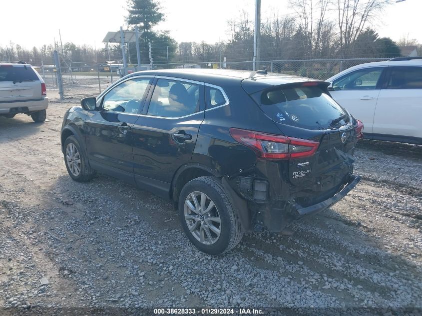 2021 NISSAN ROGUE SPORT S FWD XTRONIC CVT - JN1BJ1AVXMW303752