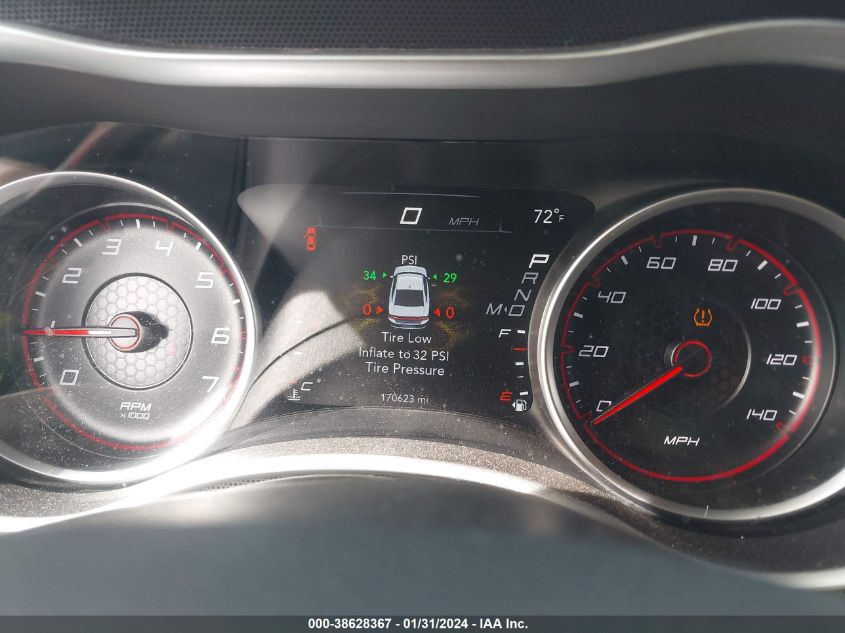 2016 DODGE CHARGER SXT - 2C3CDXHG9GH203944