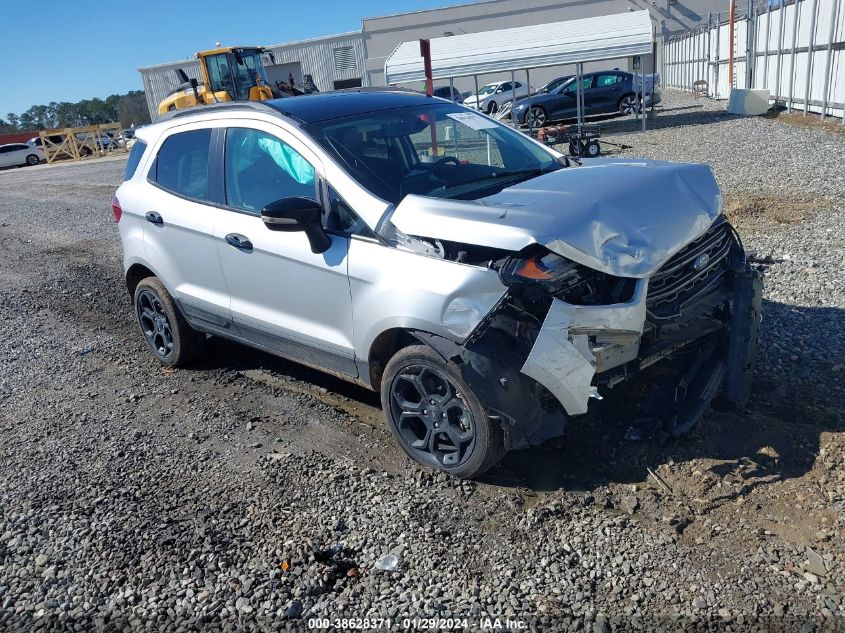 Lot #2539237317 2021 FORD ECOSPORT SES salvage car