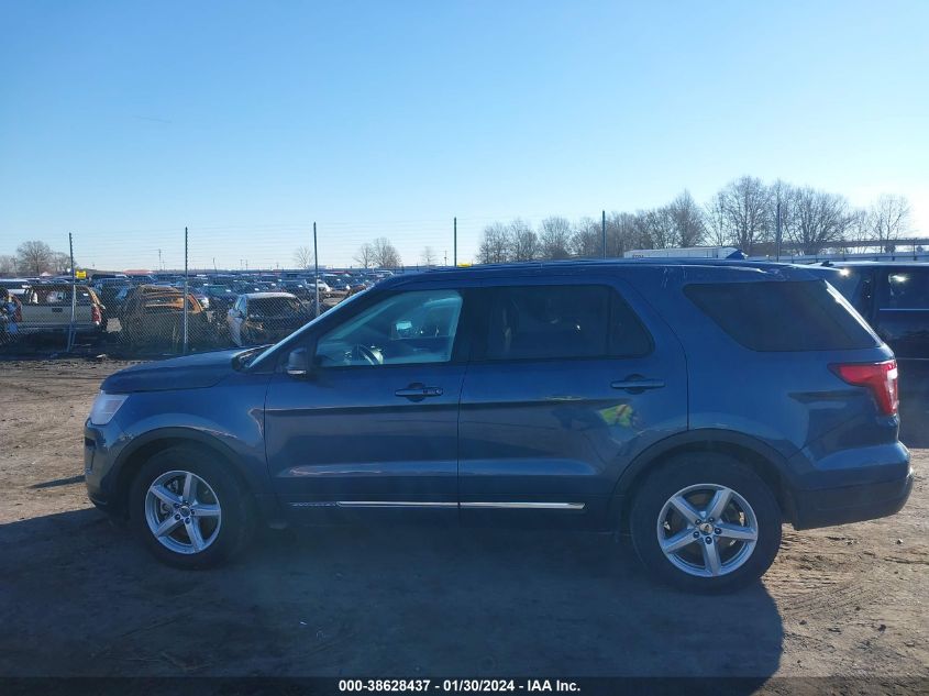 2019 FORD EXPLORER XLT - 1FM5K7D88KGB34687