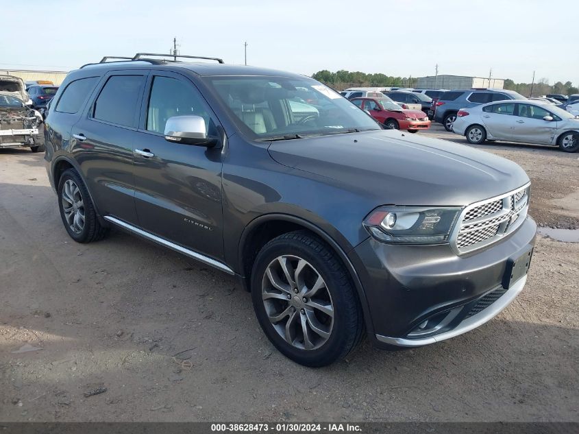 2016 DODGE DURANGO CITADEL ANODIZED PLATINUM - 1C4RDHEG7GC396730