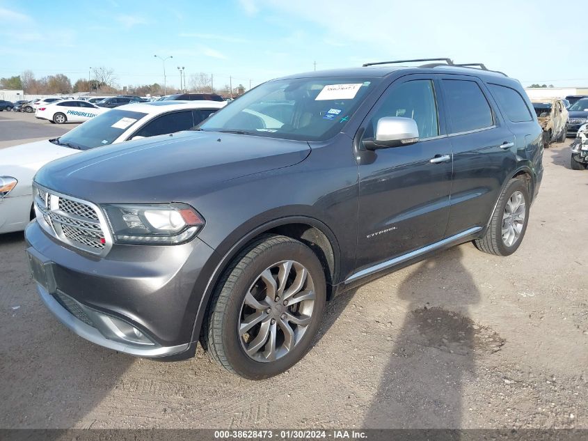 2016 DODGE DURANGO CITADEL ANODIZED PLATINUM - 1C4RDHEG7GC396730