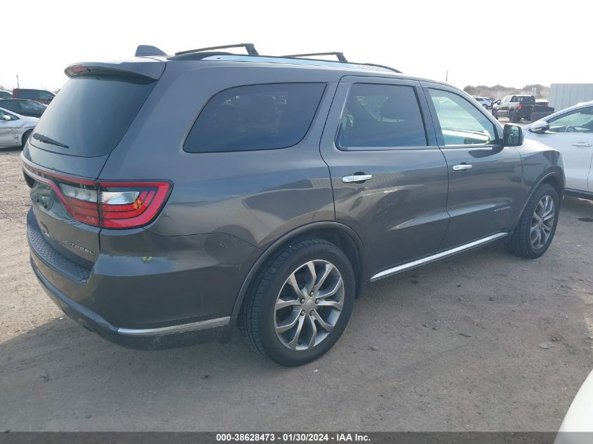 2016 DODGE DURANGO CITADEL ANODIZED PLATINUM - 1C4RDHEG7GC396730