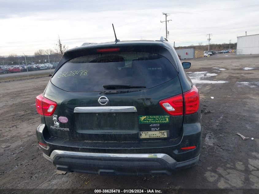 2018 NISSAN PATHFINDER SV - 5N1DR2MM5JC648154