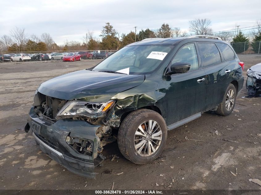 2018 NISSAN PATHFINDER SV - 5N1DR2MM5JC648154