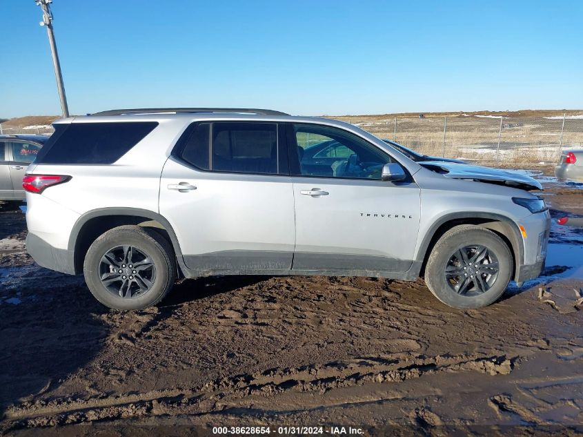 2022 CHEVROLET TRAVERSE LT - 1GNEVGKW1NJ174430