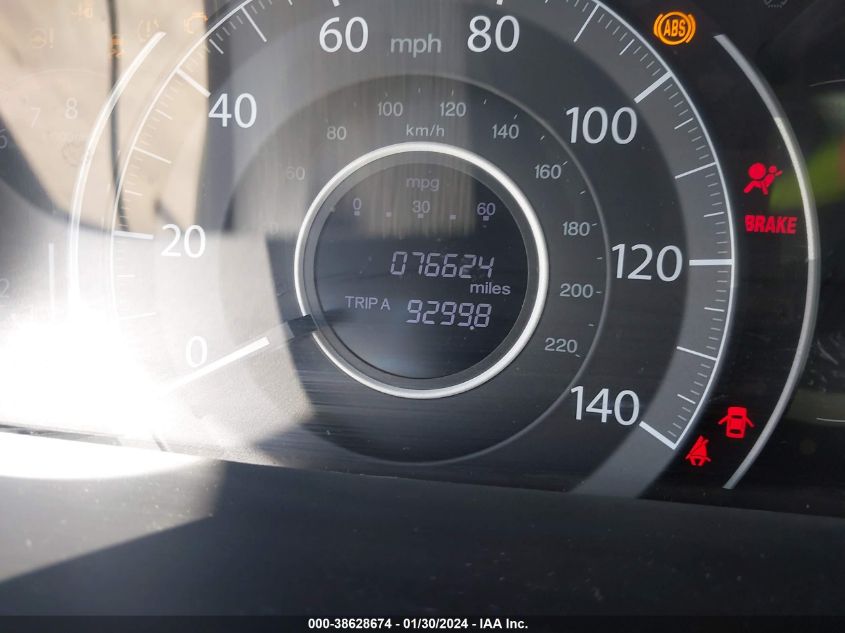 2016 HONDA CR-V EXL - 5J6RM3H73GL024200