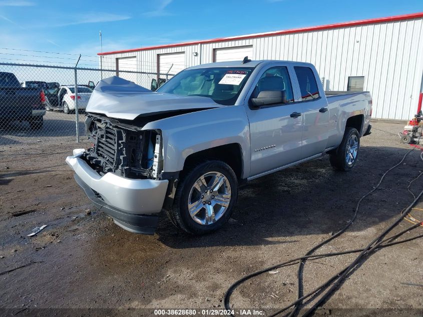 2018 CHEVROLET SILVERADO 1500 CUSTOM - 1GCVKPEC0JZ334764