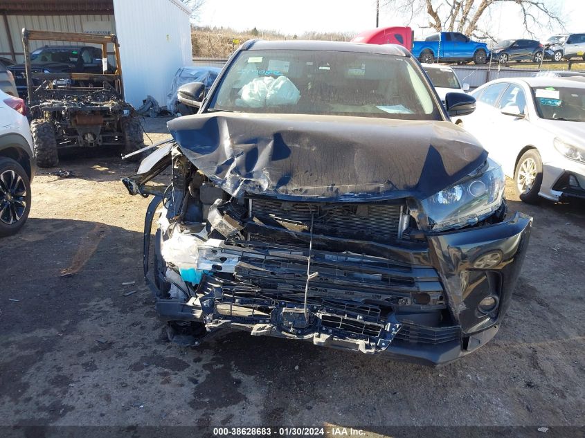 2019 TOYOTA HIGHLANDER SE/XLE - 5TDKZRFH4KS351235