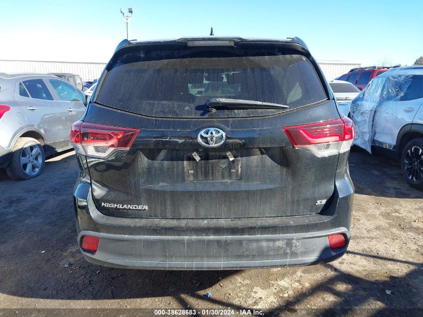 2019 TOYOTA HIGHLANDER SE/XLE - 5TDKZRFH4KS351235