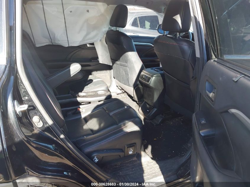 2019 TOYOTA HIGHLANDER SE/XLE - 5TDKZRFH4KS351235