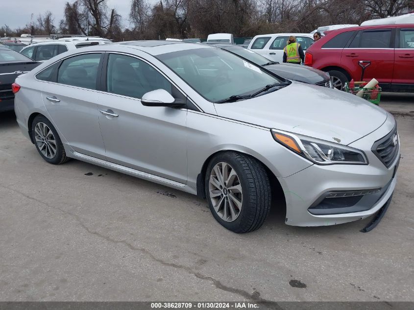 2017 HYUNDAI SONATA SPORT - 5NPE34AF6HH585642