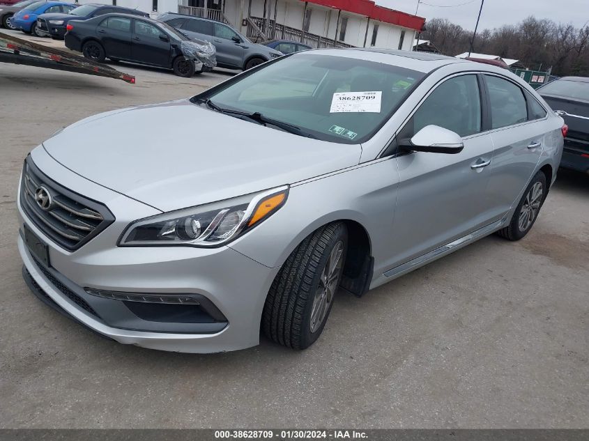 2017 HYUNDAI SONATA SPORT - 5NPE34AF6HH585642