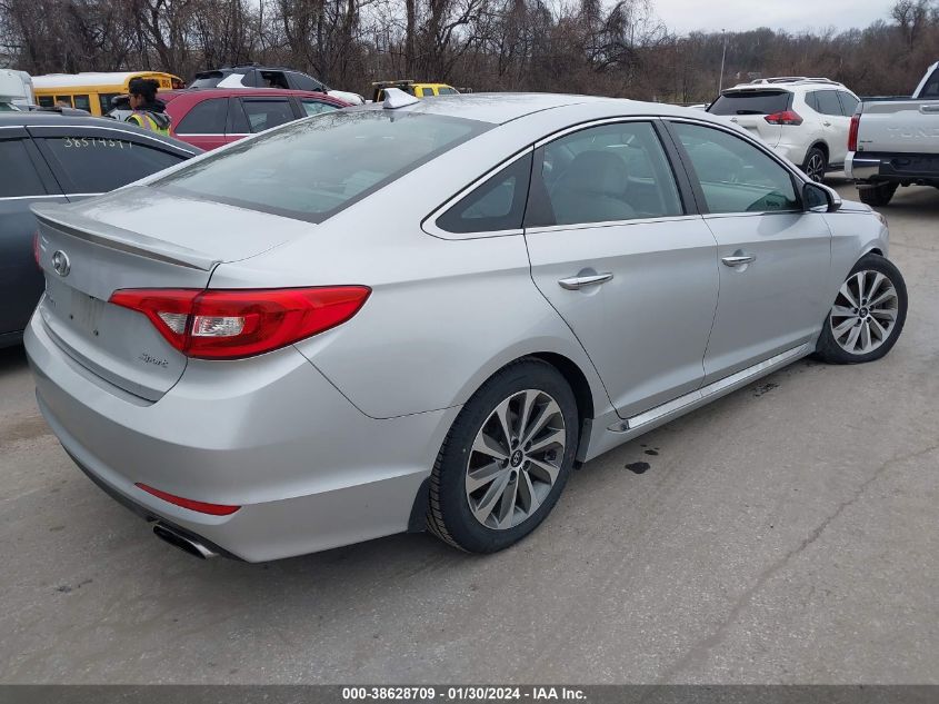 2017 HYUNDAI SONATA SPORT - 5NPE34AF6HH585642