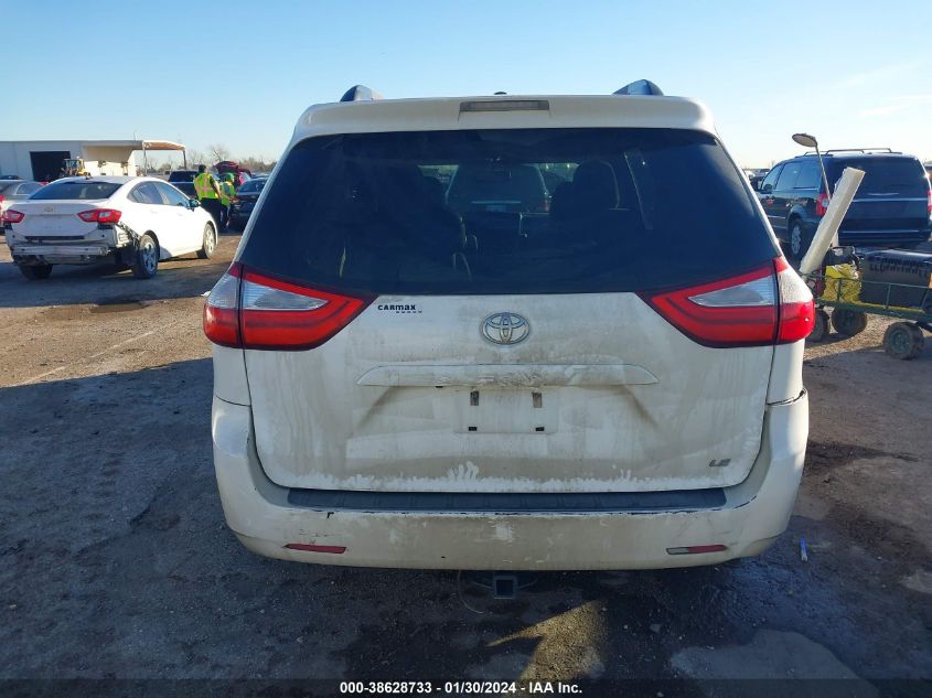 2016 TOYOTA SIENNA LE - 5TDKK3DC9GS726309
