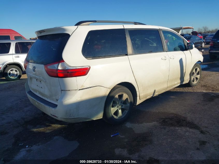 2016 TOYOTA SIENNA LE - 5TDKK3DC9GS726309