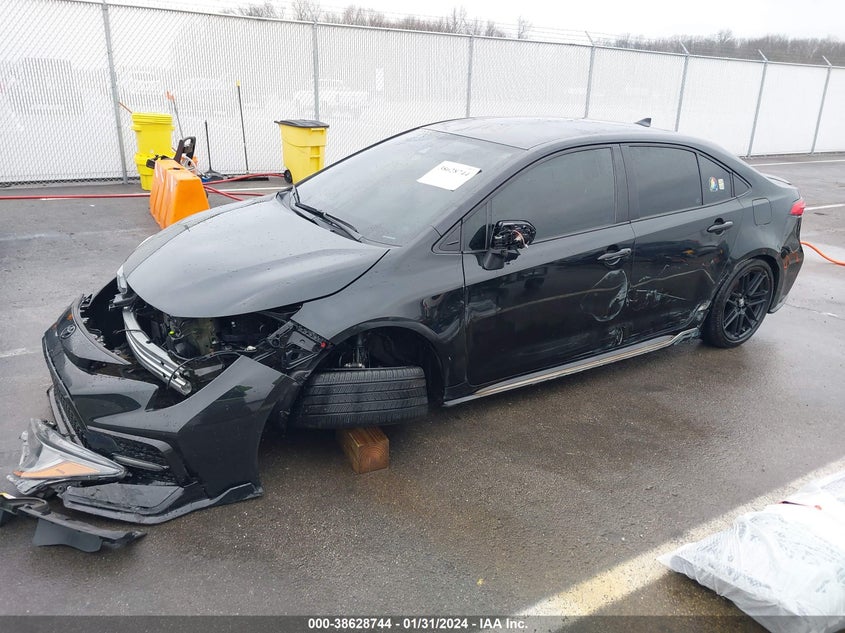 VIN 5YFS4MCE9NP127032 2022 TOYOTA COROLLA SE APEX EDITION