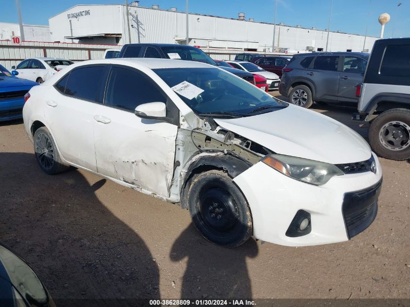 2015 TOYOTA COROLLA S PLUS - 5YFBURHE9FP236839