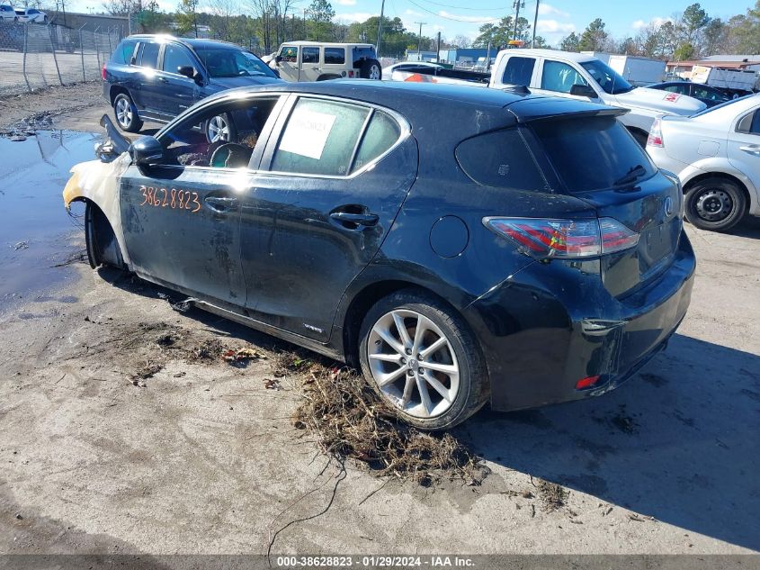 2013 LEXUS CT 200H - JTHKD5BH6D2154976