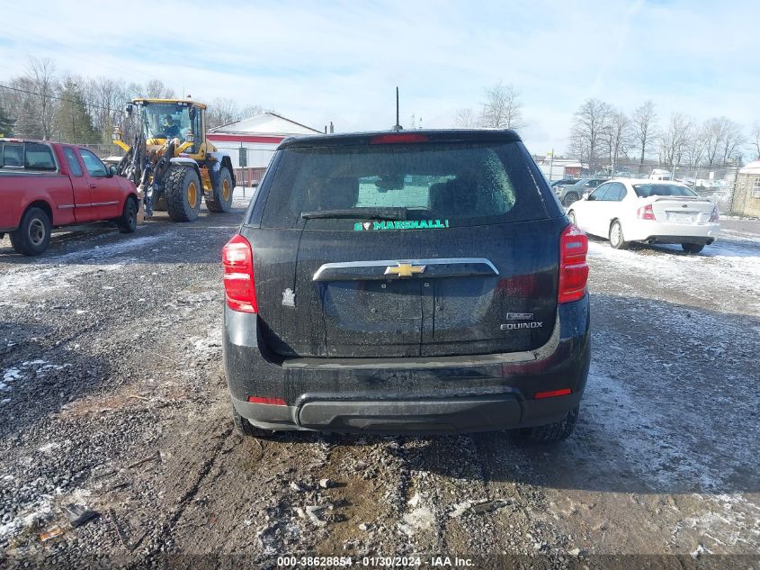 2016 CHEVROLET EQUINOX LS - 2GNALBEK0G1180765