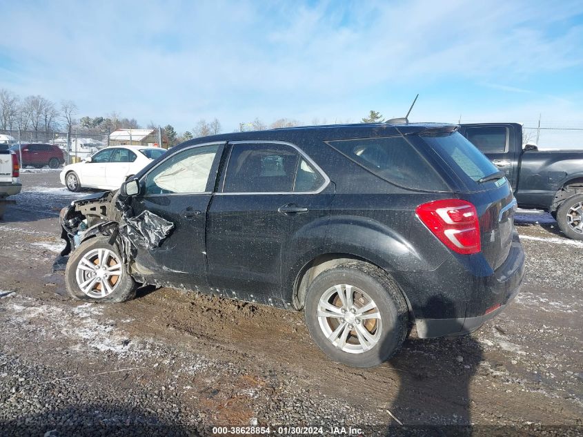 2016 CHEVROLET EQUINOX LS - 2GNALBEK0G1180765