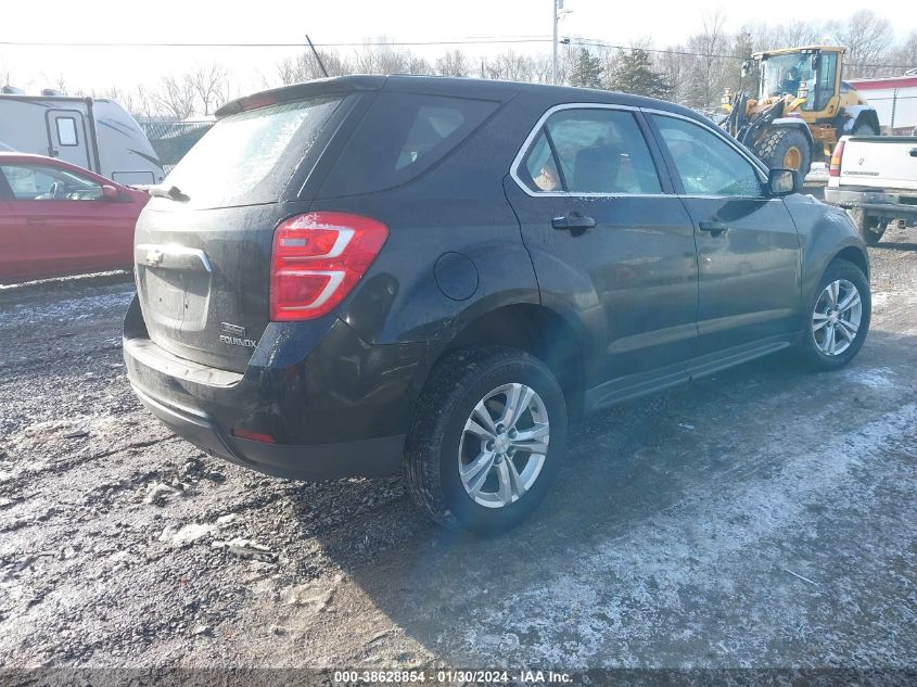 2016 CHEVROLET EQUINOX LS - 2GNALBEK0G1180765