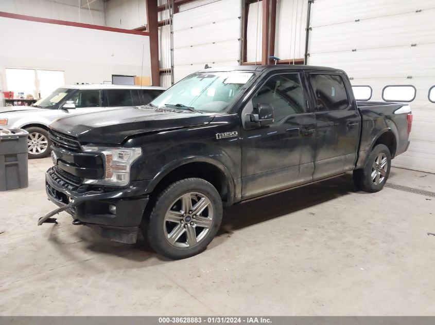 2019 FORD F-150 LARIAT - 1FTEW1E58KFB93464