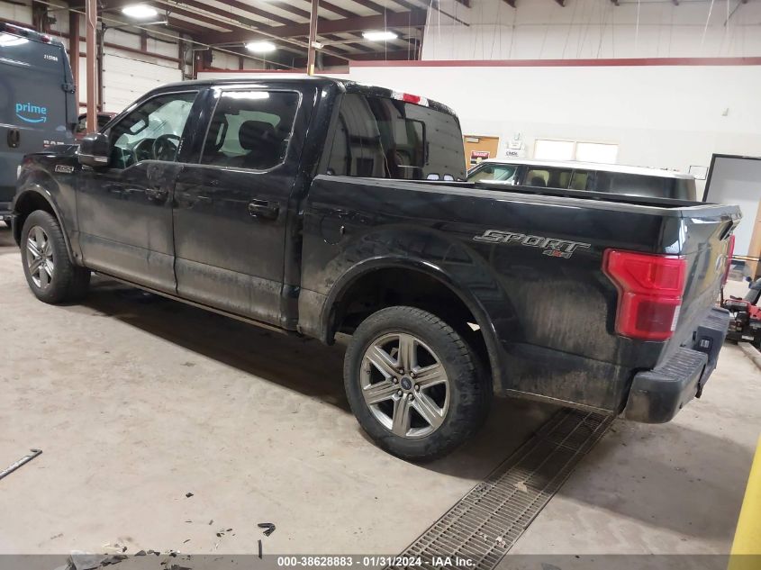 2019 FORD F-150 LARIAT - 1FTEW1E58KFB93464