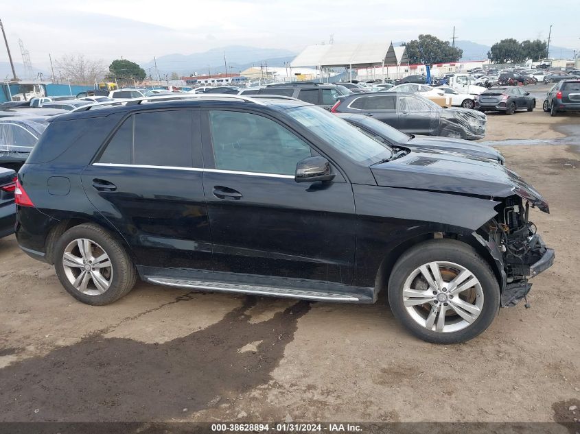 2013 MERCEDES-BENZ ML 350 4MATIC - 4JGDA5HB4DA221730