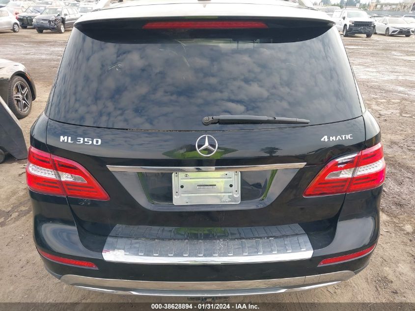 2013 MERCEDES-BENZ ML 350 4MATIC - 4JGDA5HB4DA221730