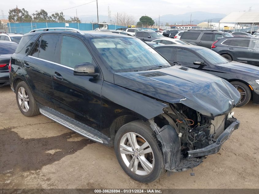 2013 MERCEDES-BENZ ML 350 4MATIC - 4JGDA5HB4DA221730