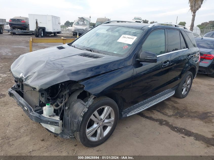 2013 MERCEDES-BENZ ML 350 4MATIC - 4JGDA5HB4DA221730