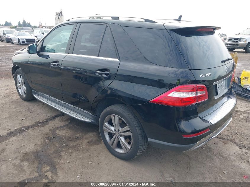 2013 MERCEDES-BENZ ML 350 4MATIC - 4JGDA5HB4DA221730
