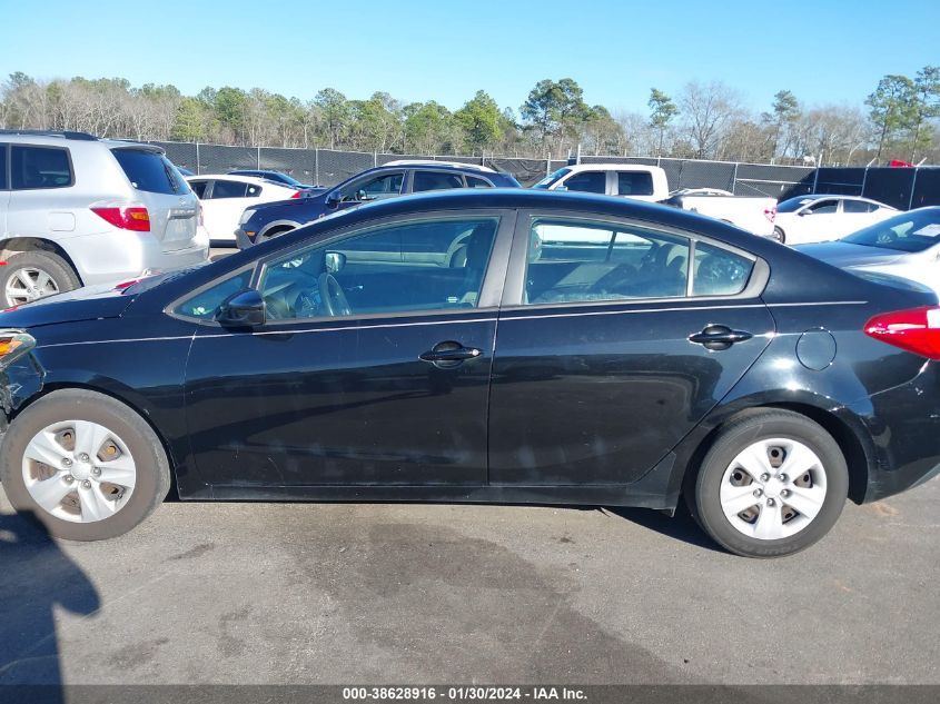 2015 KIA FORTE LX - KNAFK4A60F5338585