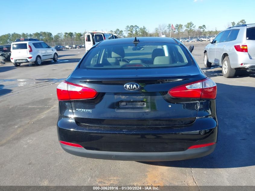 2015 KIA FORTE LX - KNAFK4A60F5338585