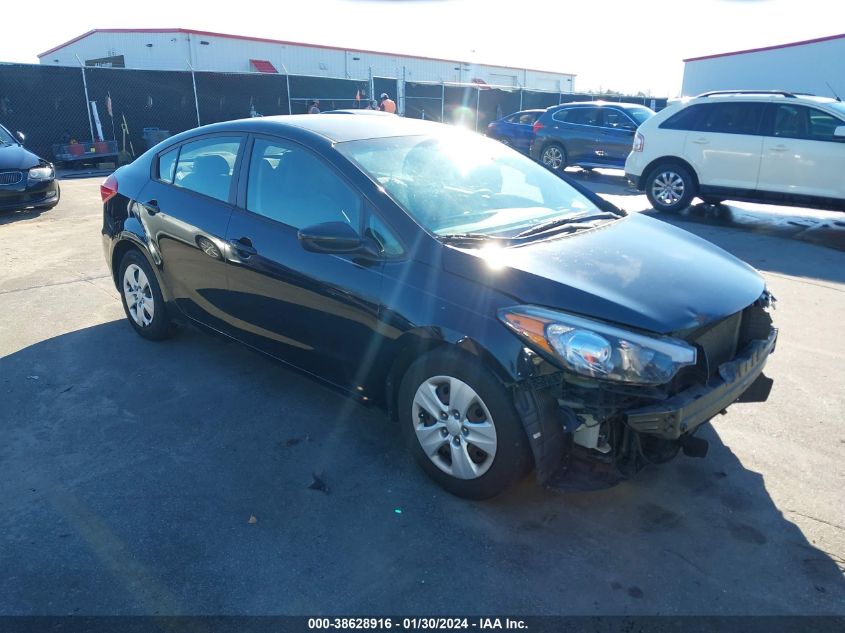 2015 KIA FORTE LX - KNAFK4A60F5338585