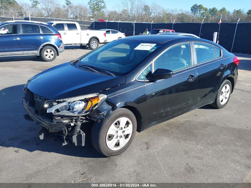 2015 KIA FORTE LX - KNAFK4A60F5338585