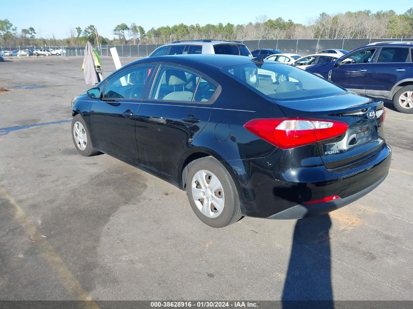 2015 KIA FORTE LX - KNAFK4A60F5338585