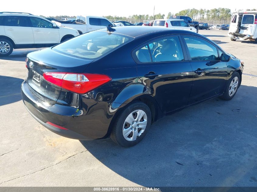 2015 KIA FORTE LX - KNAFK4A60F5338585