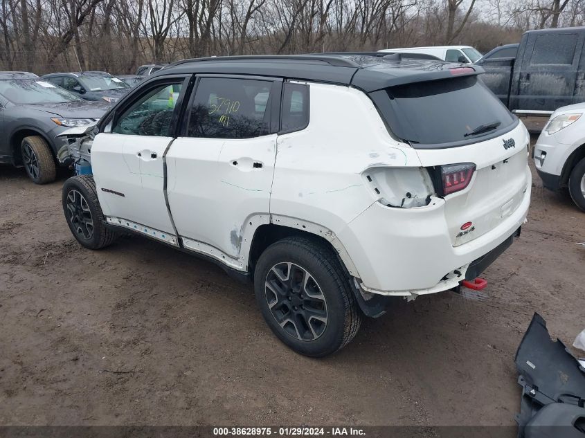 2020 JEEP COMPASS TRAILHAWK 4X4 - 3C4NJDDB8LT214764