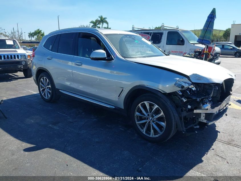 2019 BMW X3 SDRIVE30I - 5UXTR7C57KLR50584