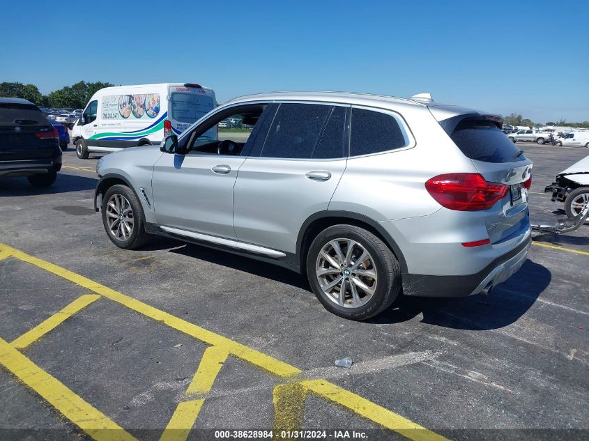 2019 BMW X3 SDRIVE30I - 5UXTR7C57KLR50584