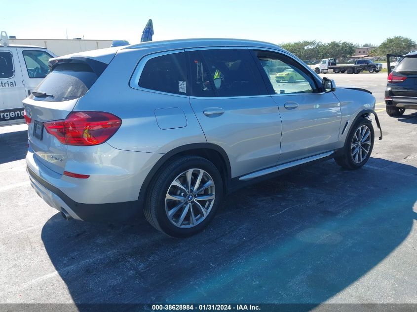 2019 BMW X3 SDRIVE30I - 5UXTR7C57KLR50584