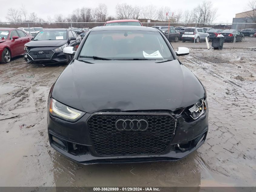 2013 AUDI S4 3.0T PREMIUM PLUS - WAUBGAFL5DA135161