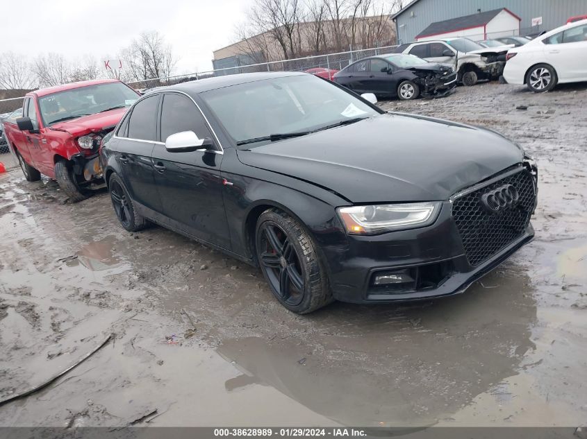 2013 AUDI S4 3.0T PREMIUM PLUS - WAUBGAFL5DA135161