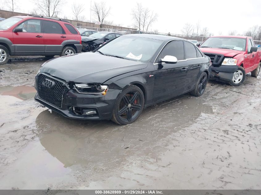 2013 AUDI S4 3.0T PREMIUM PLUS - WAUBGAFL5DA135161